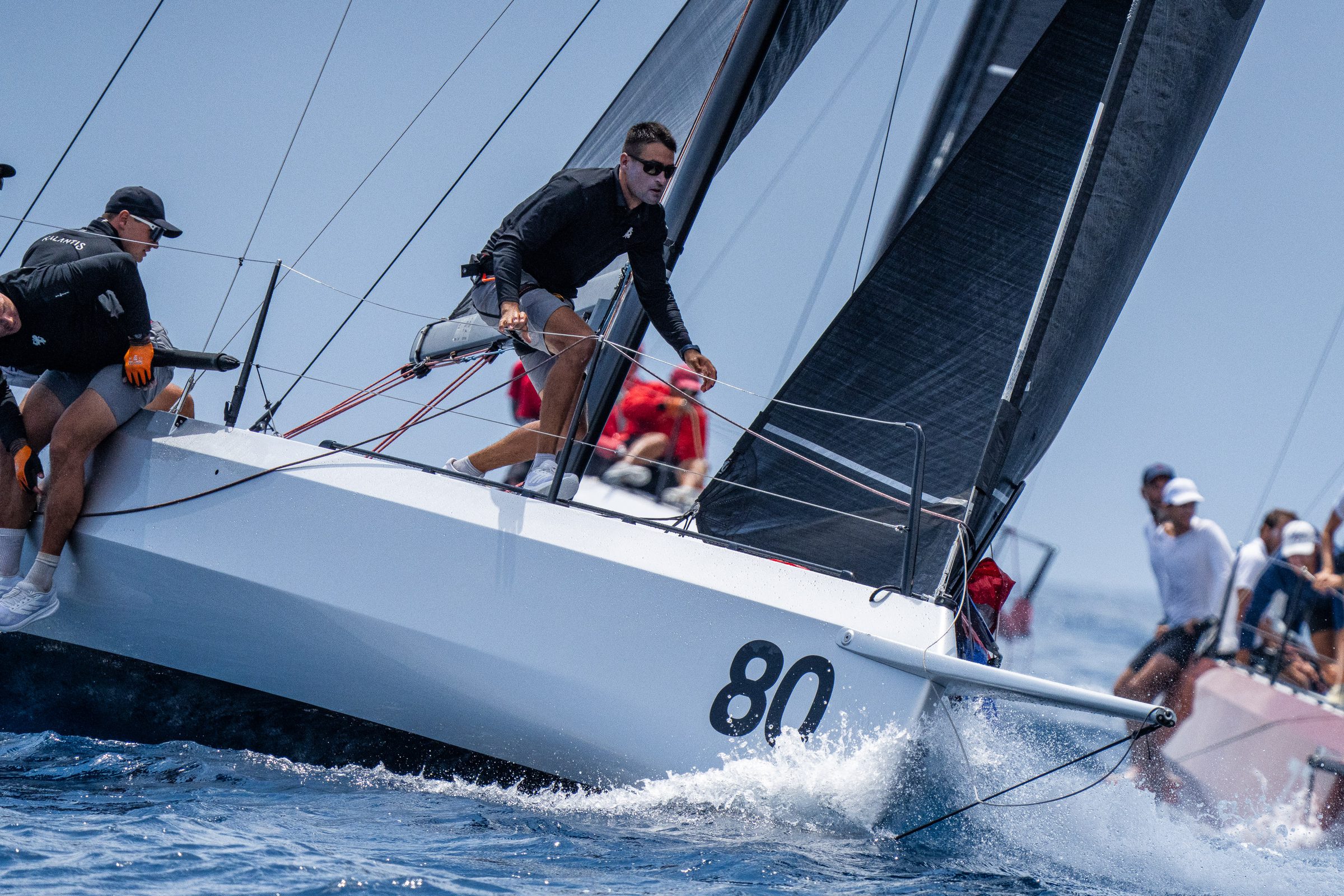 Cape 31 one design racing, July 2025, photographed by Brian Carlin