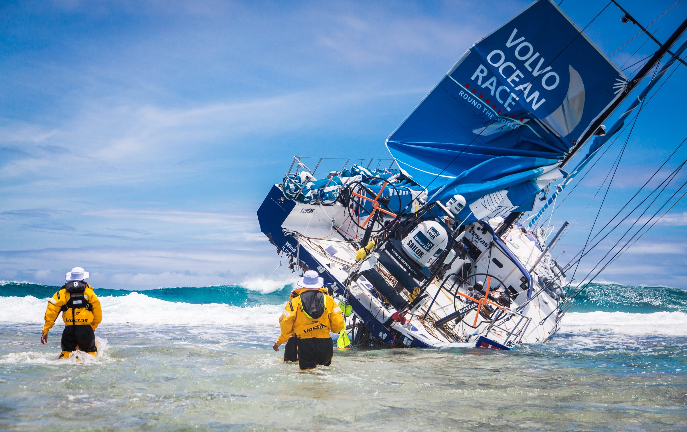 Team Vestas Wind grounding, vestas wind frame 01